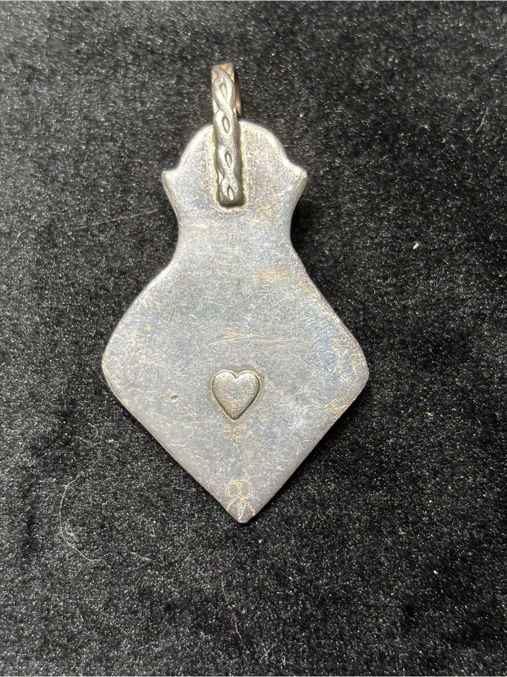 Pendant Ammolite and Silver - Picture 2 of 3